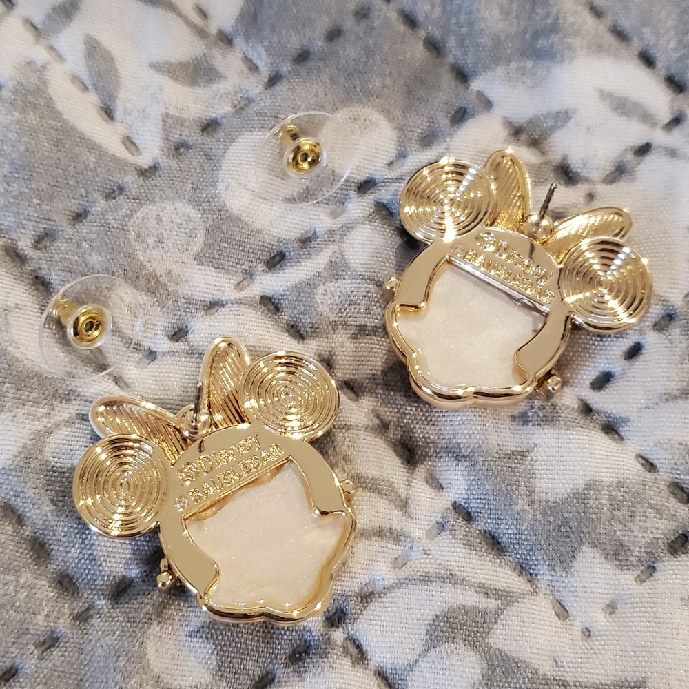 Disney Retro Minnie Mouse Earrings - Picture 3 of 7